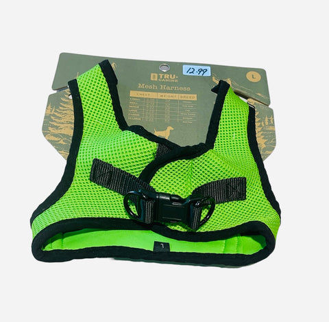 tru canine mesh harness