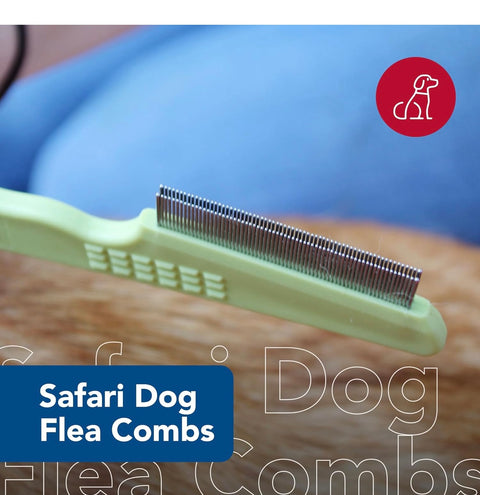 Coastal Pet Safari Double Row Comb
For Flea Prevention, Detection, with Short and Long Hair, Helps Dry Skin, in Pets