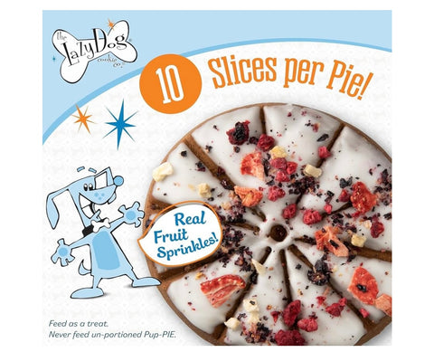 The Lazy Dog - Happy Birthday Pie Dog Treat for a Special Boy (5 oz). A Treat for Your Special Friend’s Celebration Day! (Includes Bonus Birthday Sign!)