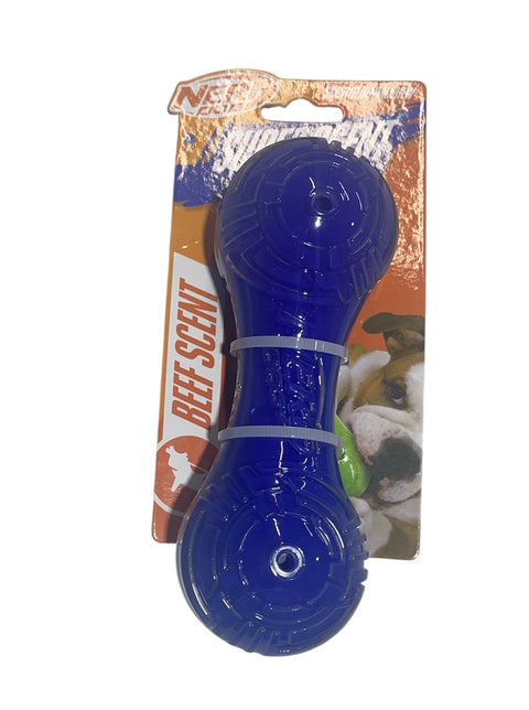 nerf dog acented dental chew beef scented