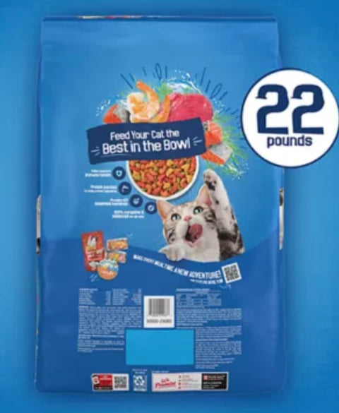Friskies® Seafood Sensations Adult Cat Dry Food - Seafood 22 lbs