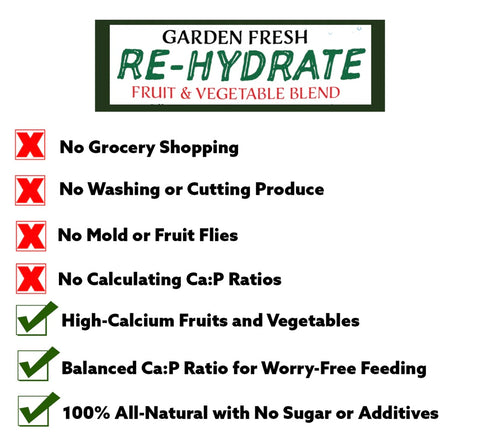 Garden Fresh Re-Hydrate 10 oz