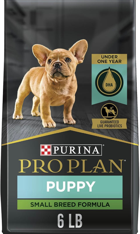 Purina Pro Plan High Protein Small Breed Puppy Food DHA Chicken & Rice Formula - 6 lb. Bag