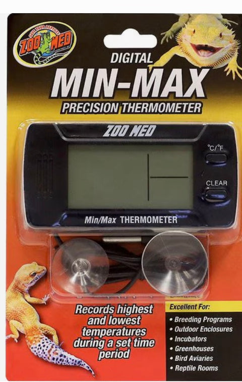 Zoo Med Digital Min-Max Precision Thermometer