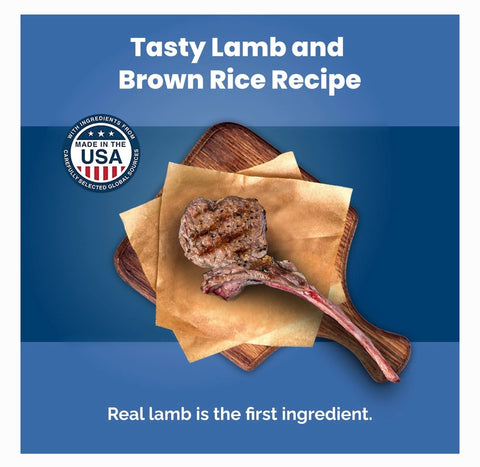 Blue Buffalo Life Protection Formula Adult Lamb & Brown Rice Recipe Dry Dog Food, 5-lb bag