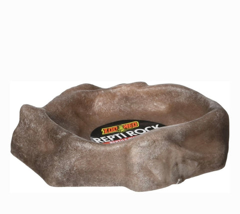 Zoo Med Repti Rock Reptile Water Dish, Color Varies, X-Smal