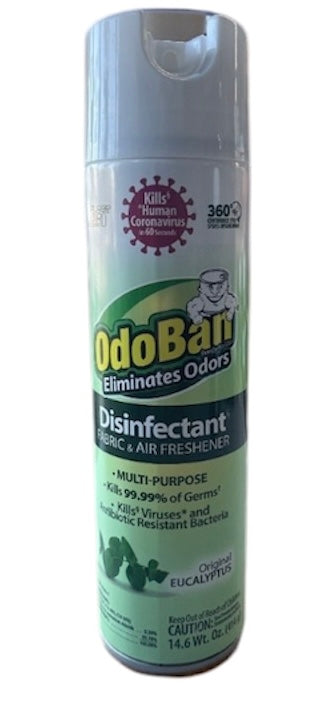 odoban eliminates odors original eaucalyptus 14.6wt.oz