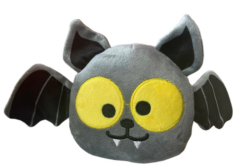 halloween plush dog toy a little batty squeaker machine washable