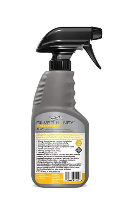 Silver Honey Rapid Wound Repair Spray Gel, 8 oz.