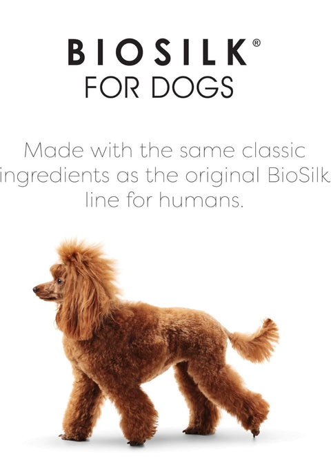 BioSilk for Dogs Silk Therapy Shampoo with Natural Coconut Oil