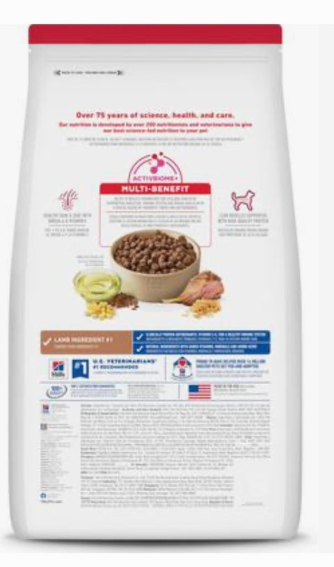 Hill's Science Diet Adult Lamb Meal & Brown Rice Recipe Dry Dog Food, 33-lb bag