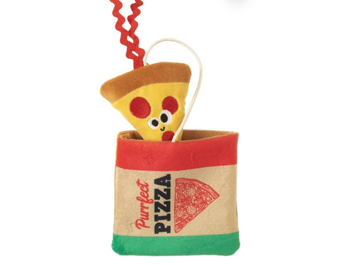 Mad Cat Purrfect Pizza Hide-A-Toy, Catnip + silvervine cat Toy, 2 Toys in 1, for Cats of All Ages