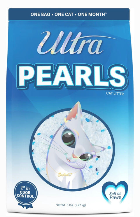 Ultra Pearls Unscented Premium Non-Clumping Cat Litter, 5-lb Bag
