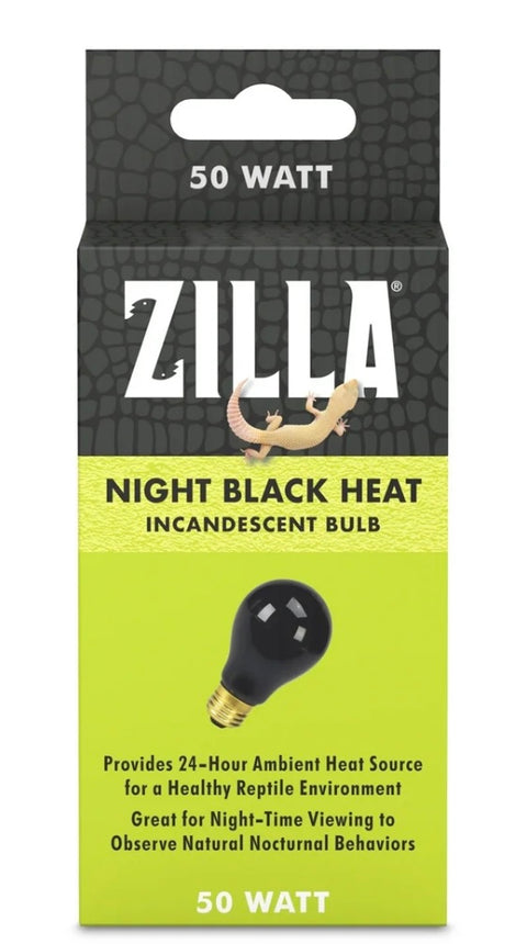 Zilla Incandescent Bulb Night Black 50 Watt