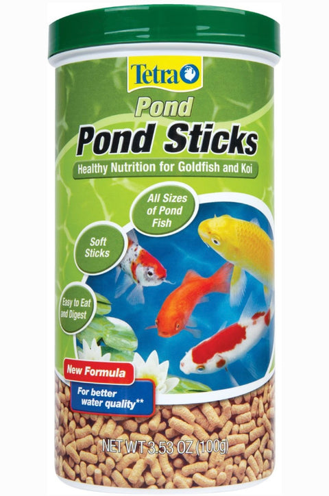 Tetra Pond Sticks Goldfish & Koi Fish Food, 3.53-oz jar