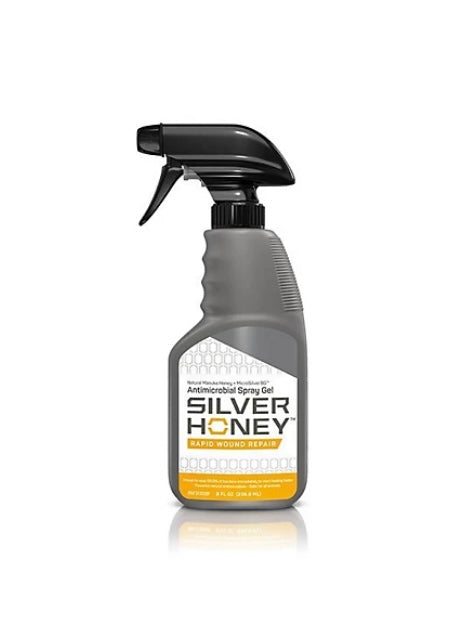 Silver Honey Rapid Wound Repair Spray Gel, 8 oz.