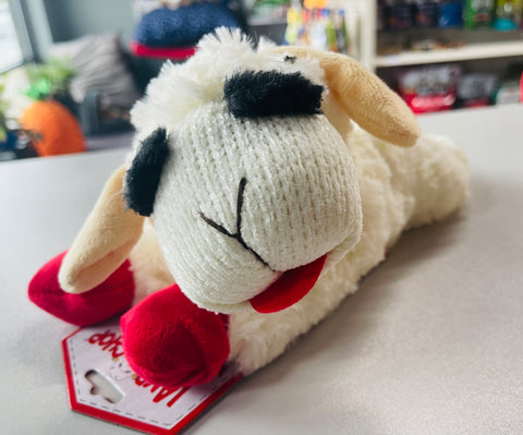 lamb chop dog toy squeaker