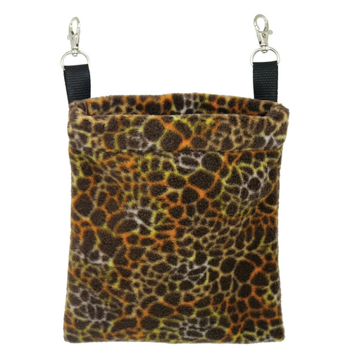 XL nest pouch leopard print