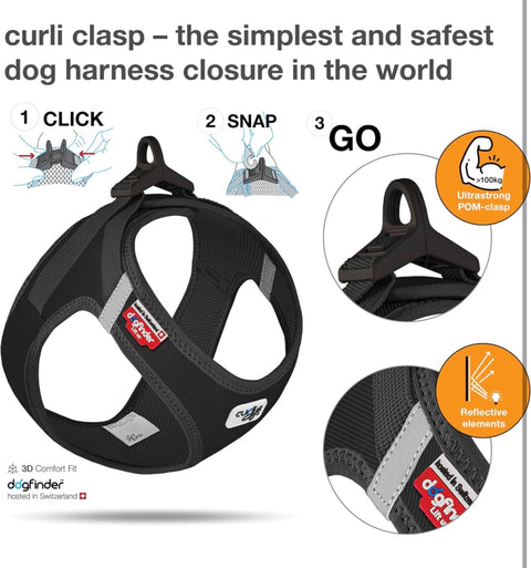 Curli

Vest Harness curli Clasp Cord Black