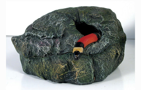 Zoo Med Repti Shelter 3-in-1 Cave Reptile Hideout, Medium