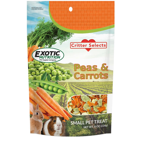 exotic nutrition PEAS & CARROTS 8 OZ.