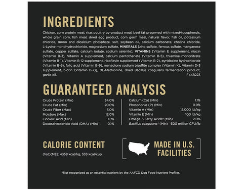 Purina Pro Plan High Protein Toy Breed Puppy Food DHA Chicken and Rice Formula - 5 lb. Bag