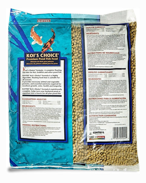 Kaytee Koi's Choice Premium Fish Food, 3-lb bag