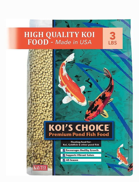 Kaytee Koi's Choice Premium Fish Food, 3-lb bag