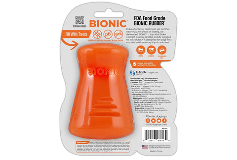 BIONIC Treat Shaker Dog Toy for Dogs Between 30-60+ lbs, Large
Interactive Dog Chew Toy that Stands Up to The Toughest Chewers