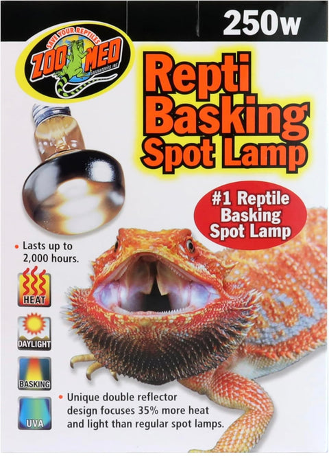 Zoo Med Reptile Basking Spot Lamp 250 Watts,