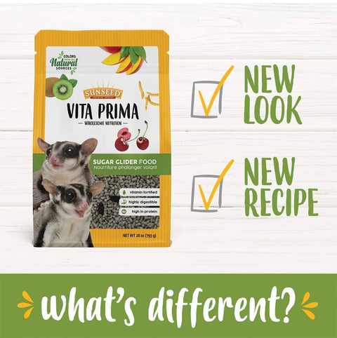 Sunseed Vita Prima Wholesome Nutrition Sugar Glider Food, 1.75 LBS