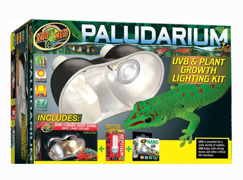 Zoo Med Paludarium UVB & Plant Growth Lighting Kit