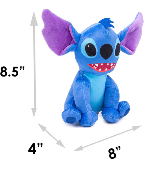 Buckle-Down Disney Dog Toy, Lilo & Stitch Pet Toy, Ballistic Nylon Plush