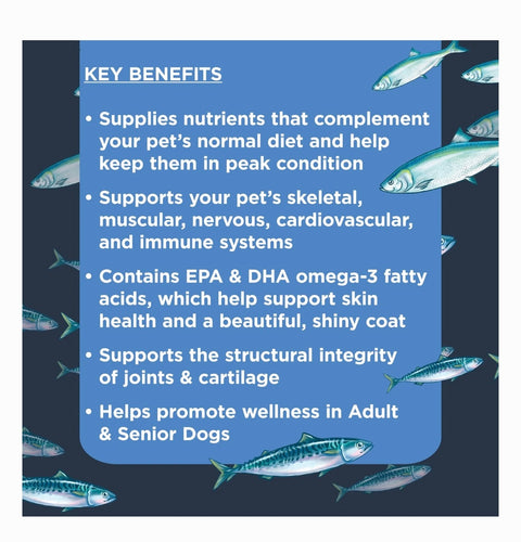 Nulo Advanced Multifunctional All-in-1 Supplement for Dogs, 90 count