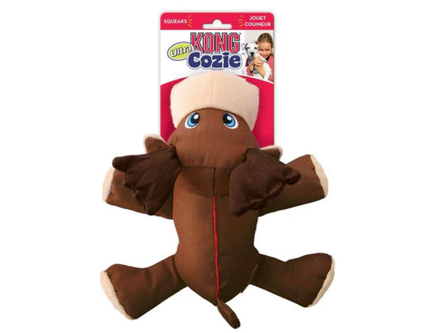 KONG - Cozie Ultra Max Moose - Squeaky Plush Dog Toy with Reinforced Seams - for Large Dogs