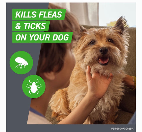 Frontline Plus Flea & Tick Spot Treatment for Small Dogs, 5-22 lbs, 6 Doses (6-mos. supply)