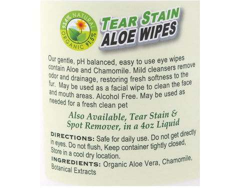 Tear Stain Wipes, 60 Count espree