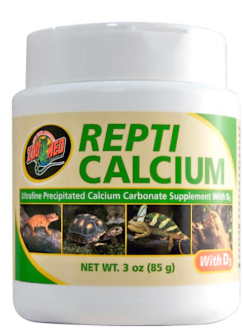Zoo Med Repti Calcium with D3 Reptile Supplement 3 oz