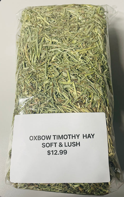 oxbow timothy hay soft and lush  21 oz