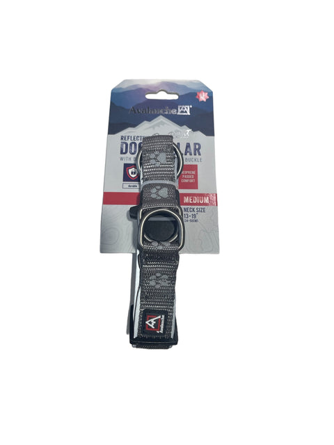 avalanche dog collar reflective