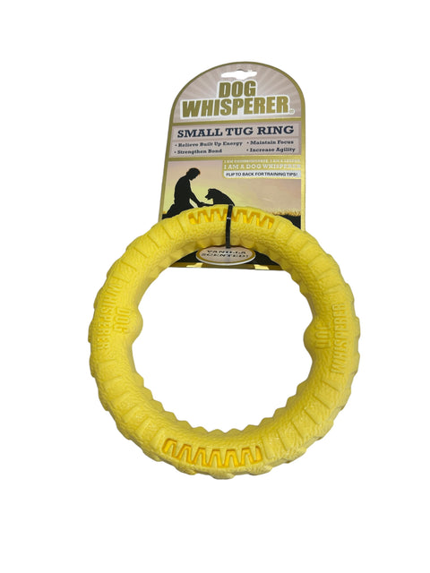 dog whisperer small tug ring vanilla scented