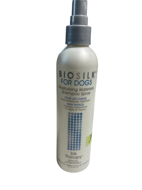 bio silk for dogs moisturizing waterless shampoo spray 8 flo oz