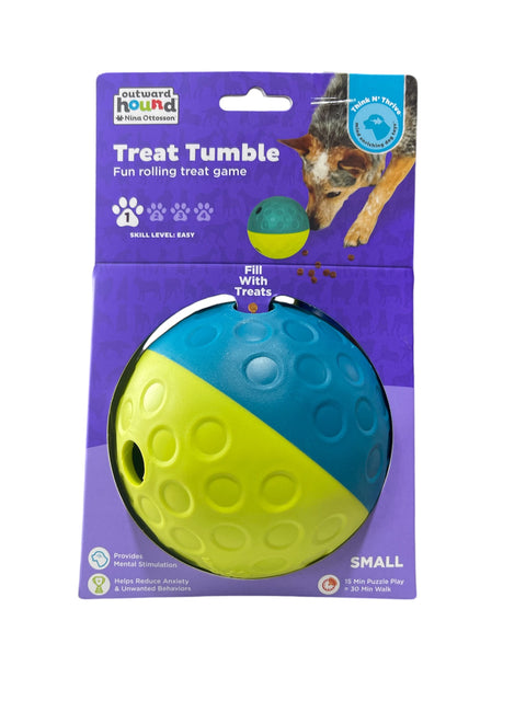 treat tumble small 15 m puzzle play = 30 m walk