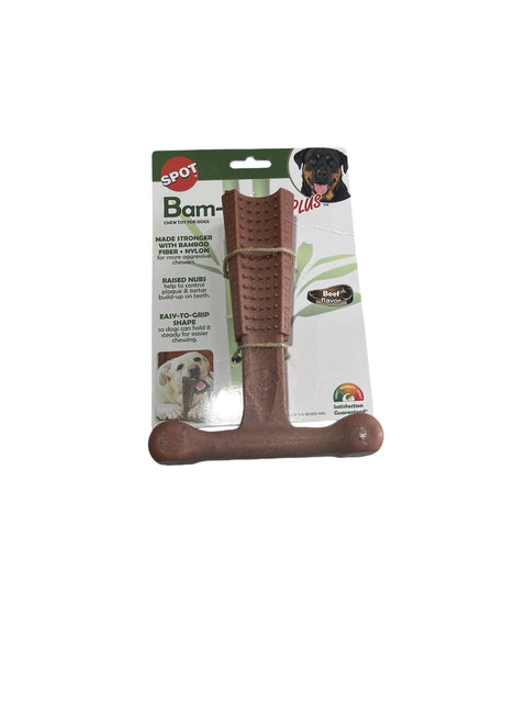 bam bones plus chew toy beef flavor and chicken flavor available