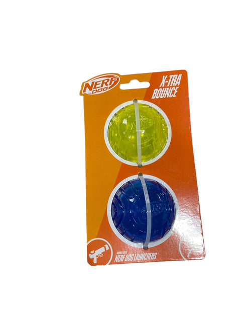 nerf dog x - tra bounce blue and green