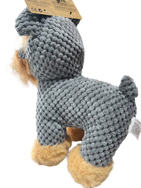 pet toy gray dog