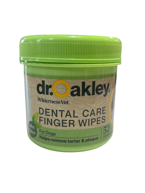 dental care finger wipes dr oakley wilderness vet for dogs