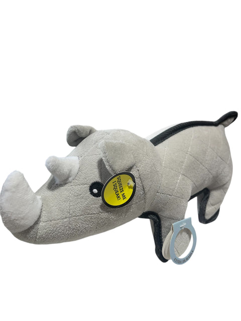 tuff toy squeaker gray reno