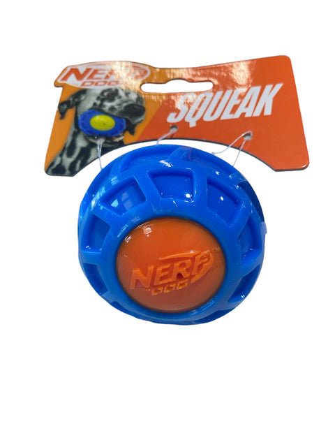 nerf dog squeak ball