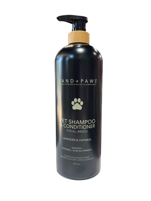 sand and paws shampoo and conditioner 32 flo